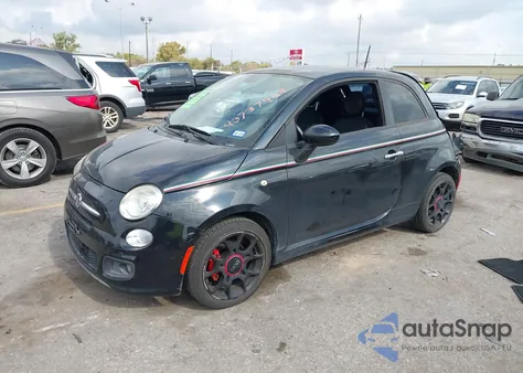 2013 Fiat 500 Sport from USA, damaged, VIN 3C3CFFBR5DT607308